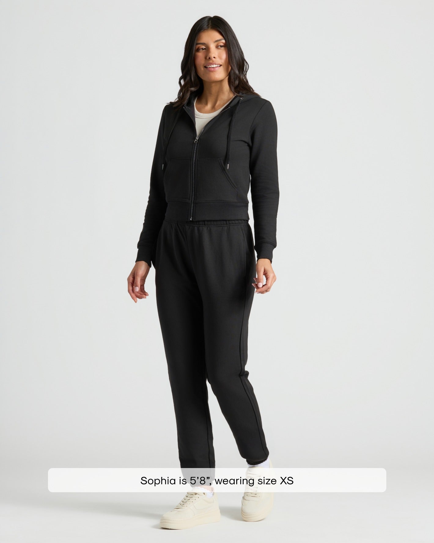 Womens Black Relaxed Joggers