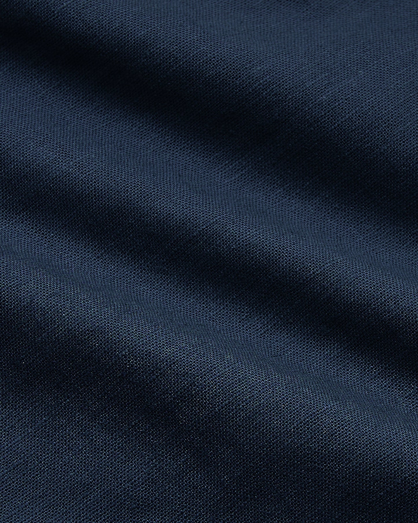 9" Navy Linen Shorts