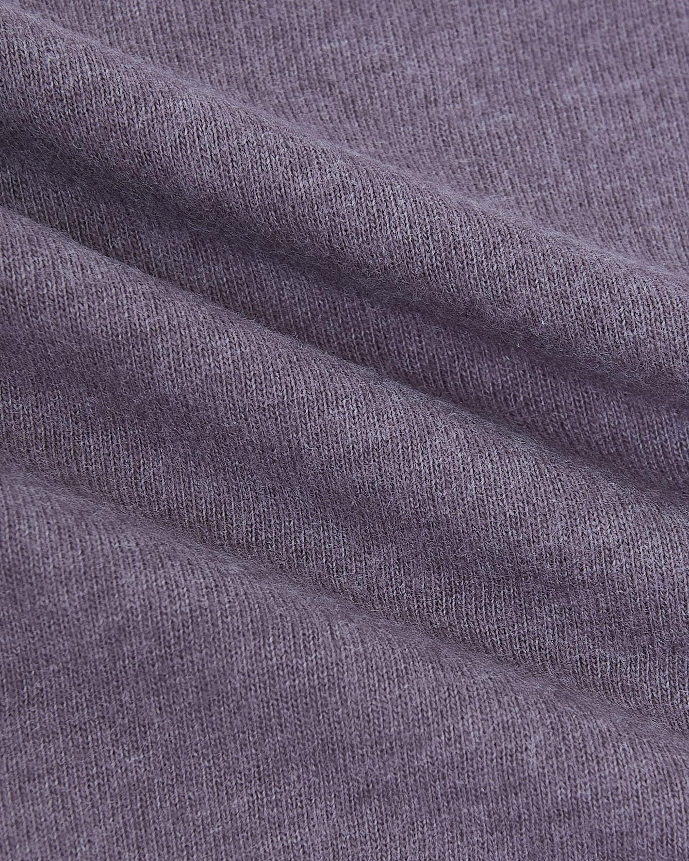 Dark Heather Amethyst Short Sleeve Tall Polo