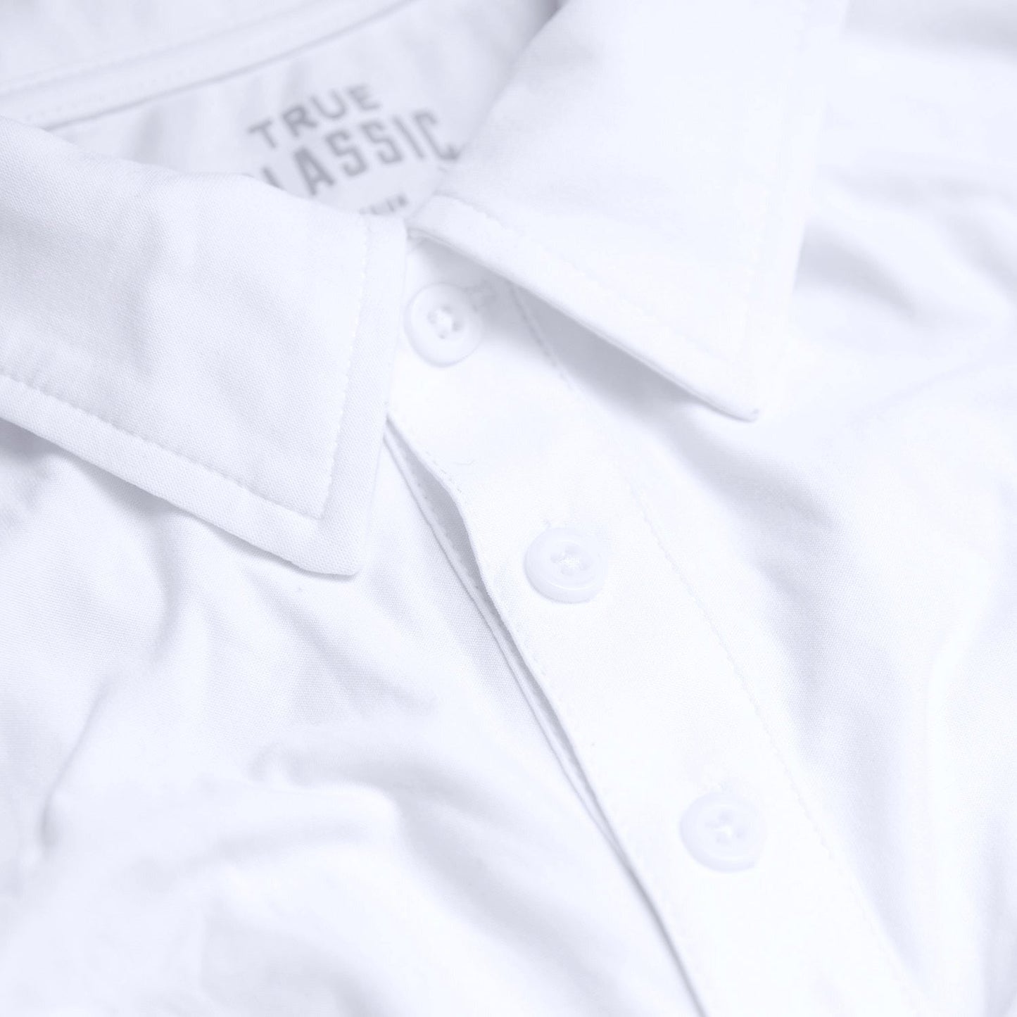 White Active Polo