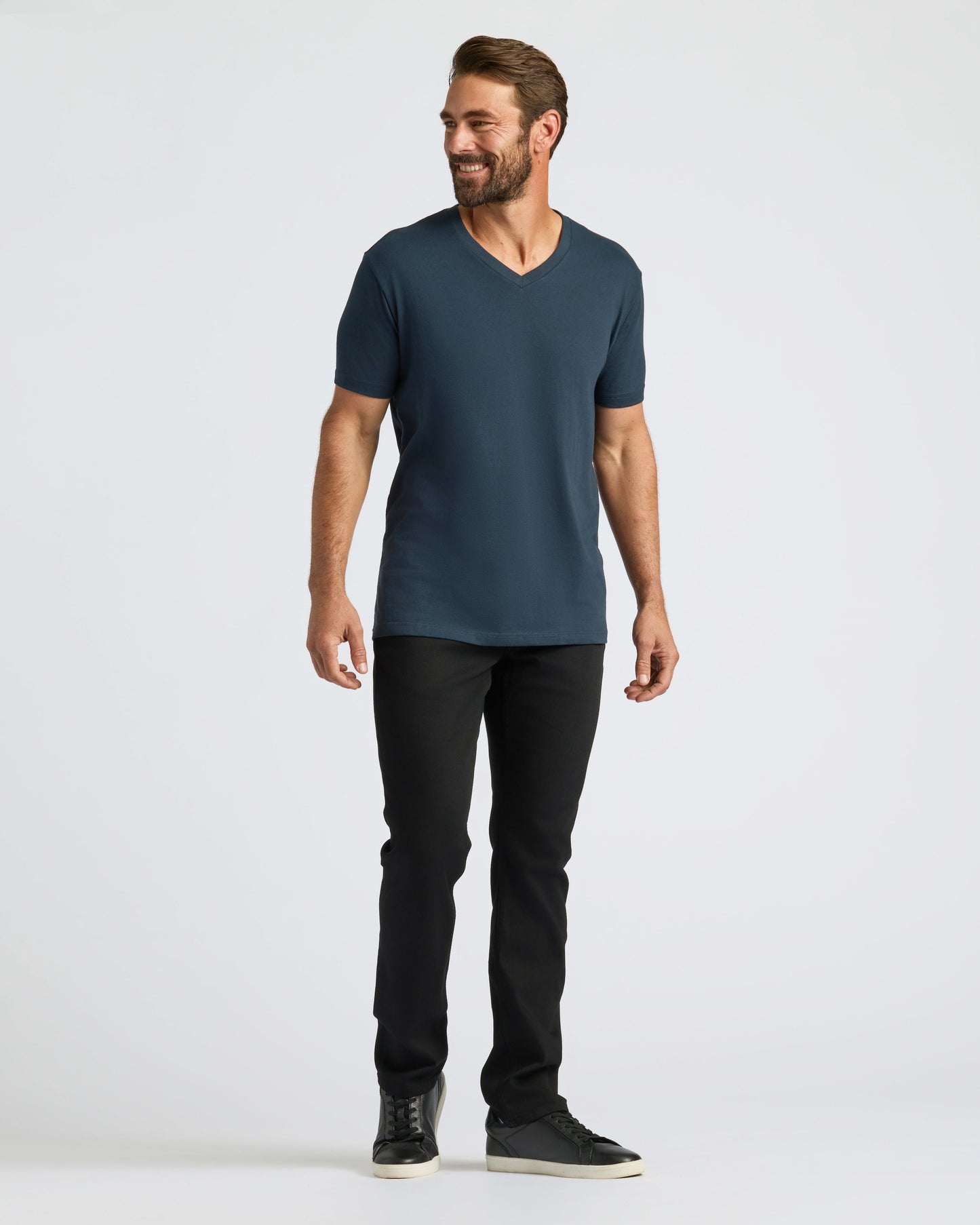 Navy Classic V-Neck