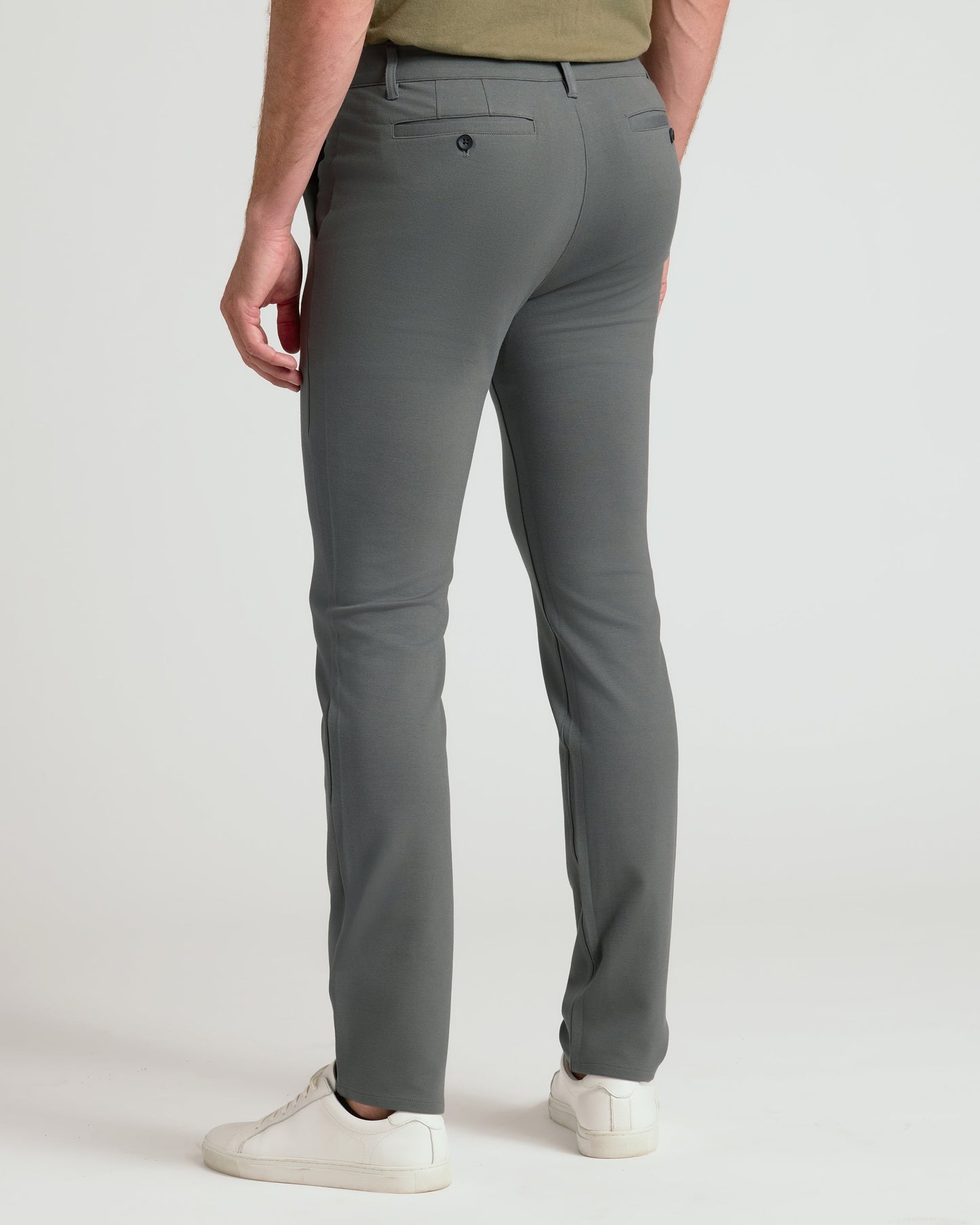 Carbon & Khaki Slim Comfort Knit Chino 2-Pack