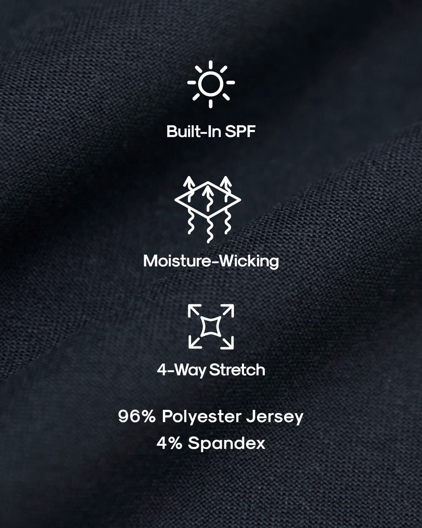 Navy Active Crew Neck Tee