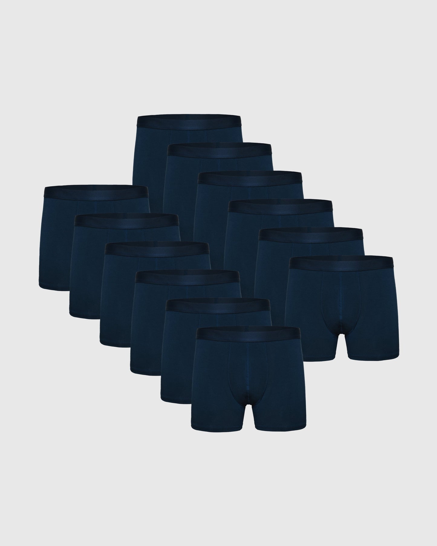 Navy Boxer Trunks 12-Pack