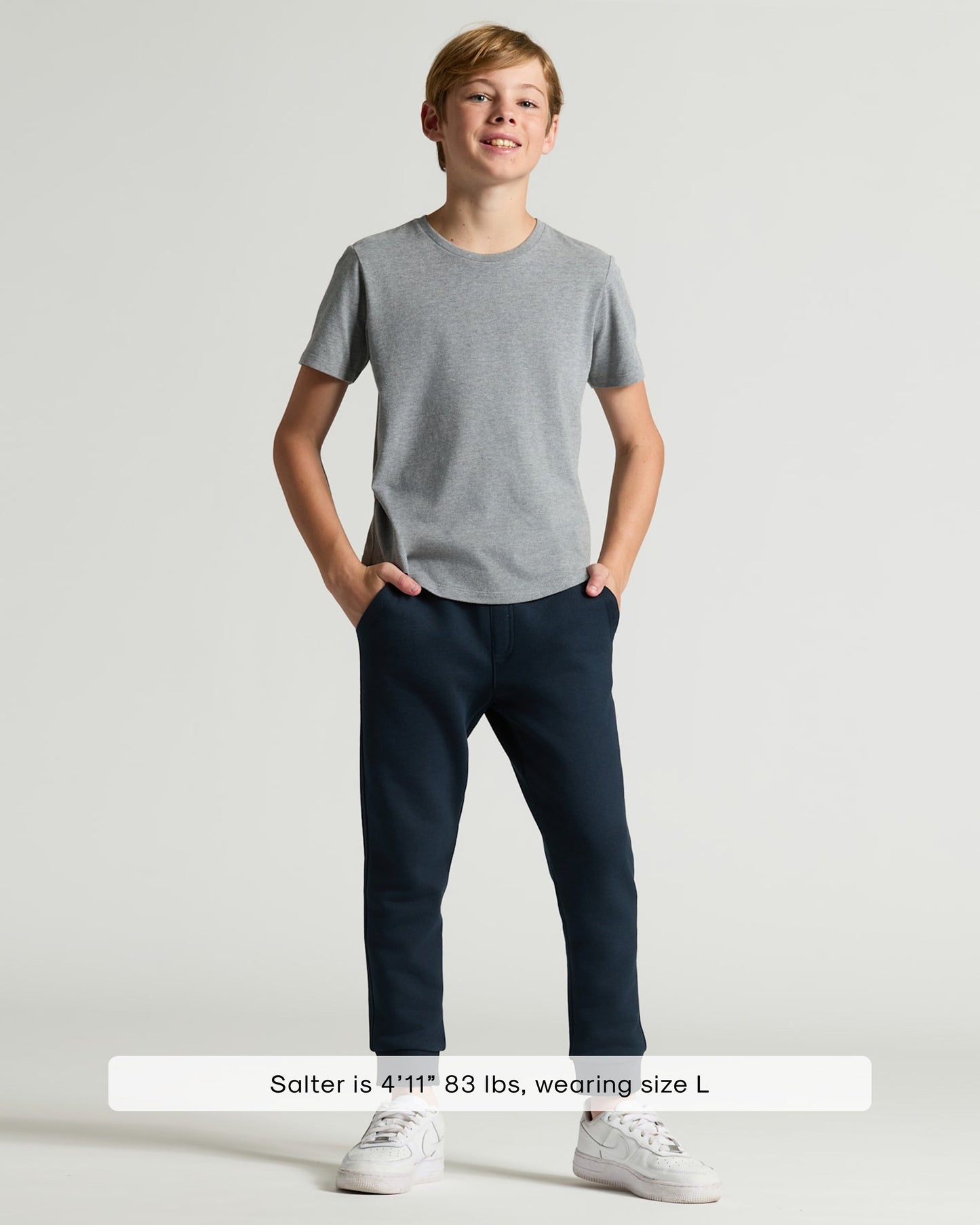 Boys' Classic Curved Hem Crew Neck 6-Pack