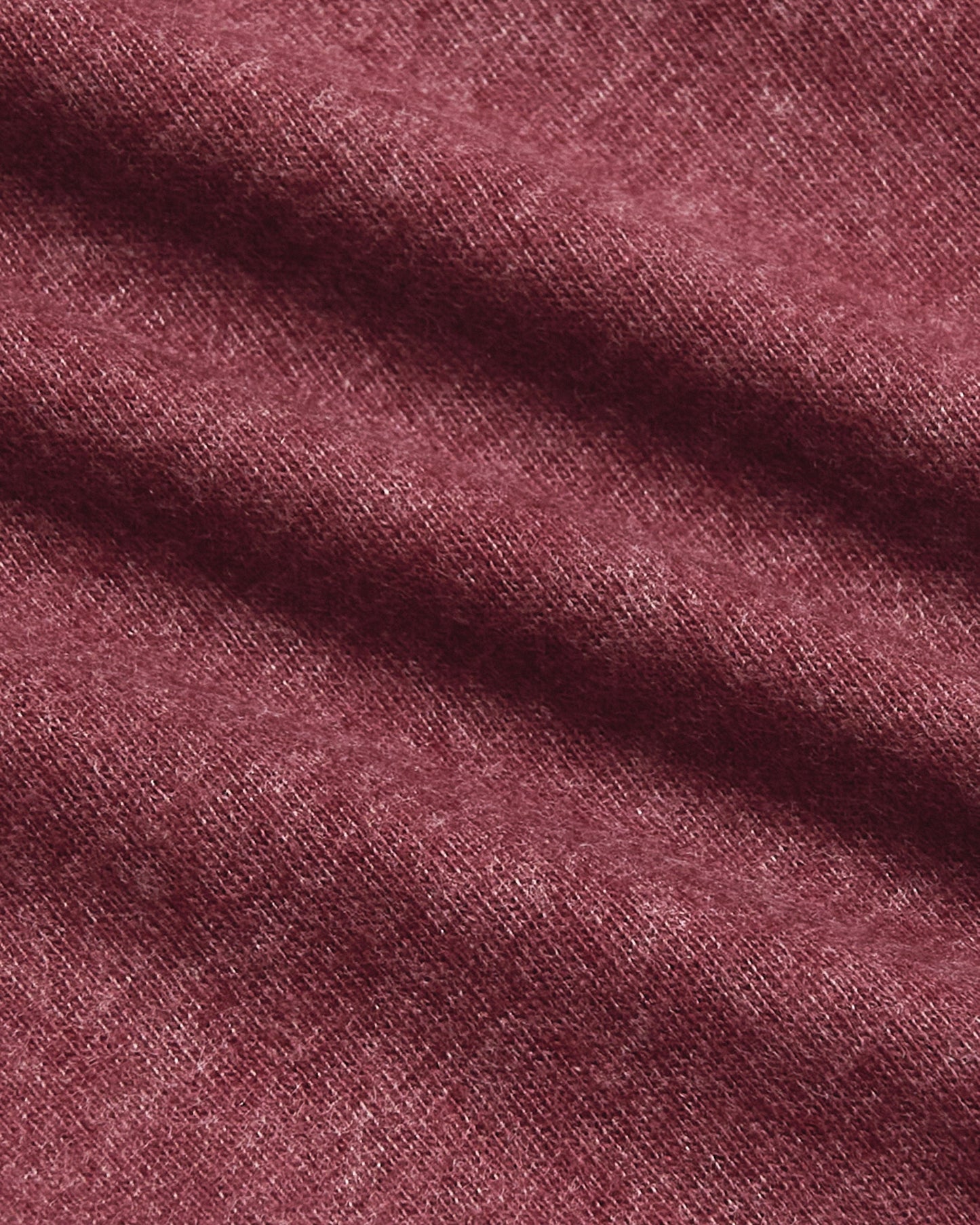 Dark Heather Claret Tall Straight Hem Crew Neck T-Shirt
