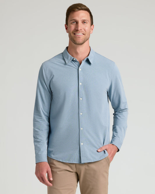 Blue Stretch Oxford 2.0