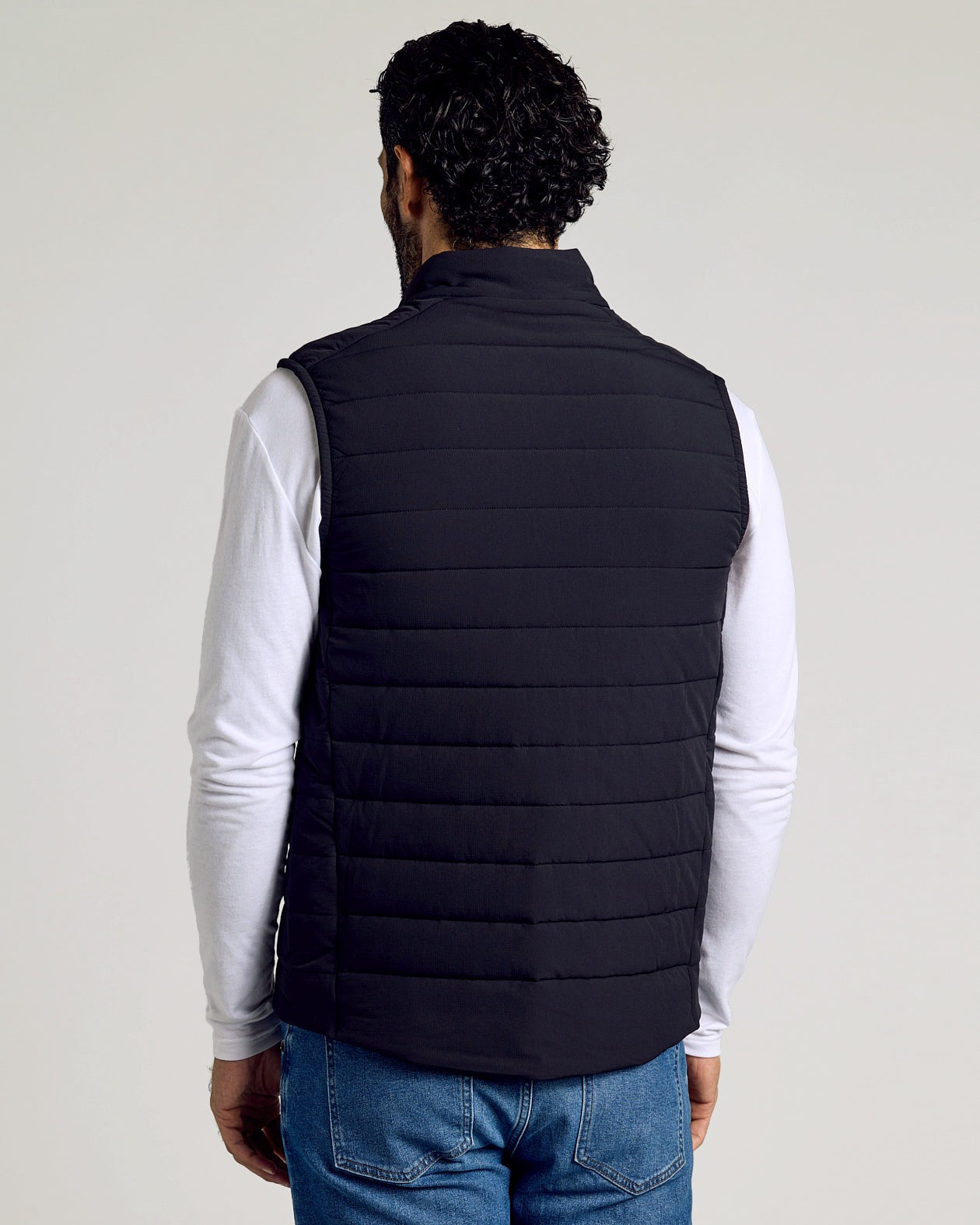 Black Puffer Vest